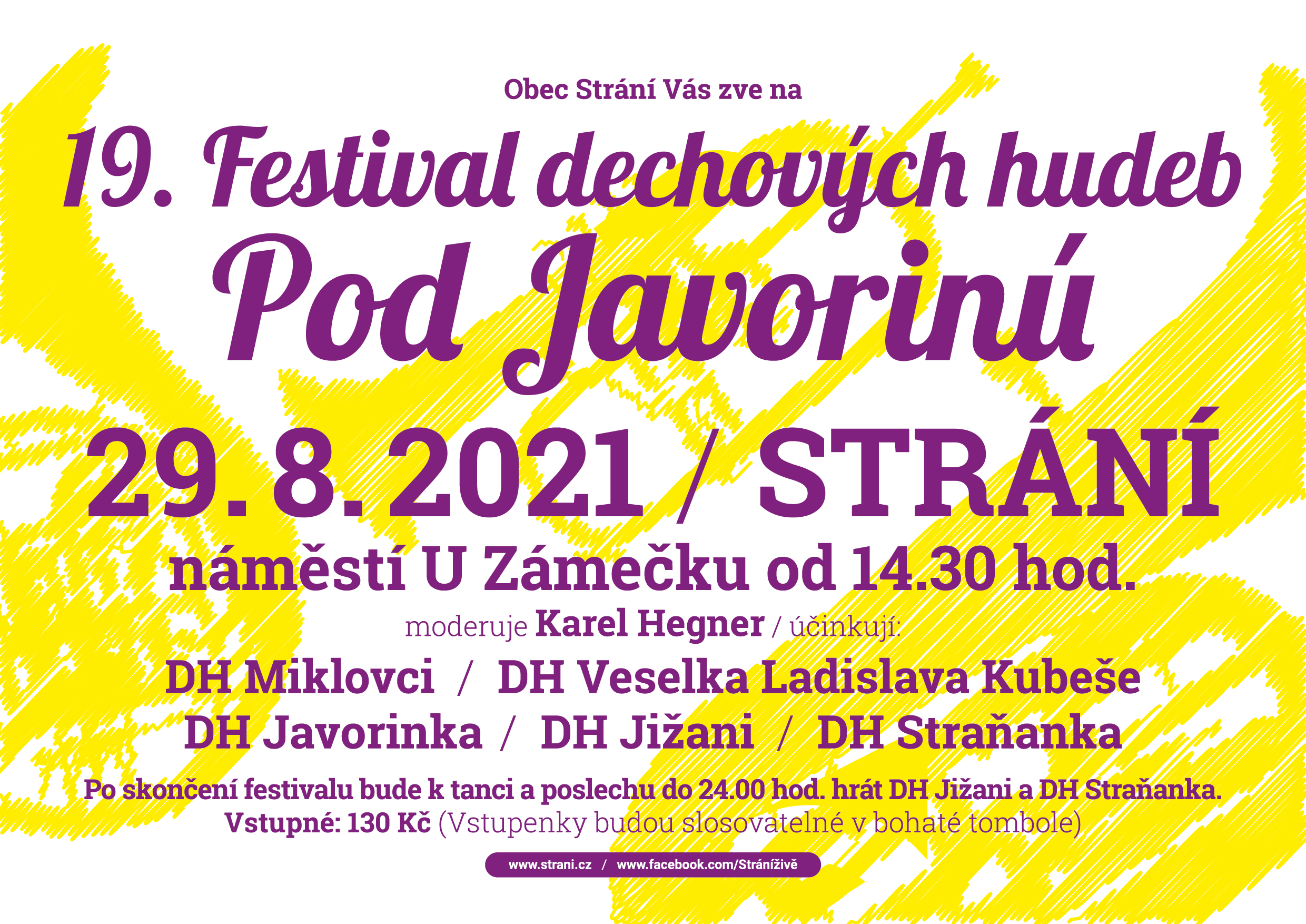 festival dechovek - strání - 2021